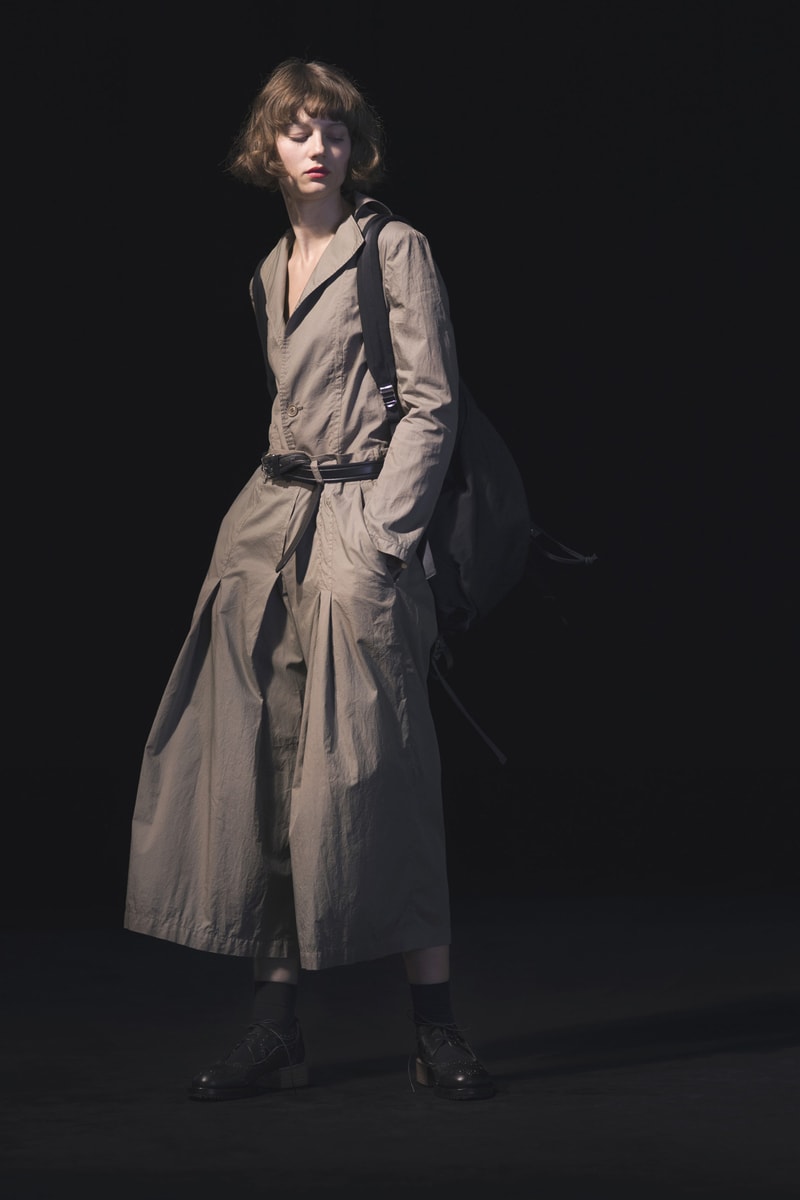 Y's Yohji Yamamoto Spring/Summer 2019 Collection ready to wear womens paris fashion week lookbook