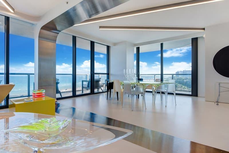 Zaha Hadid's Miami Condo Sold property real estate  W hotel Collins Avenue Sotheby's One Thousand Museum