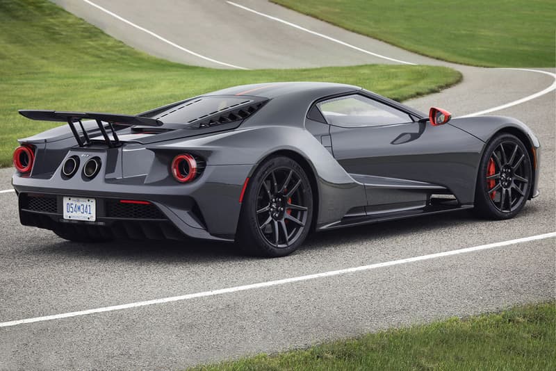 2019 Ford GT Carbon Series Unveil Black Grey orange horsepower car automotive price race-ready