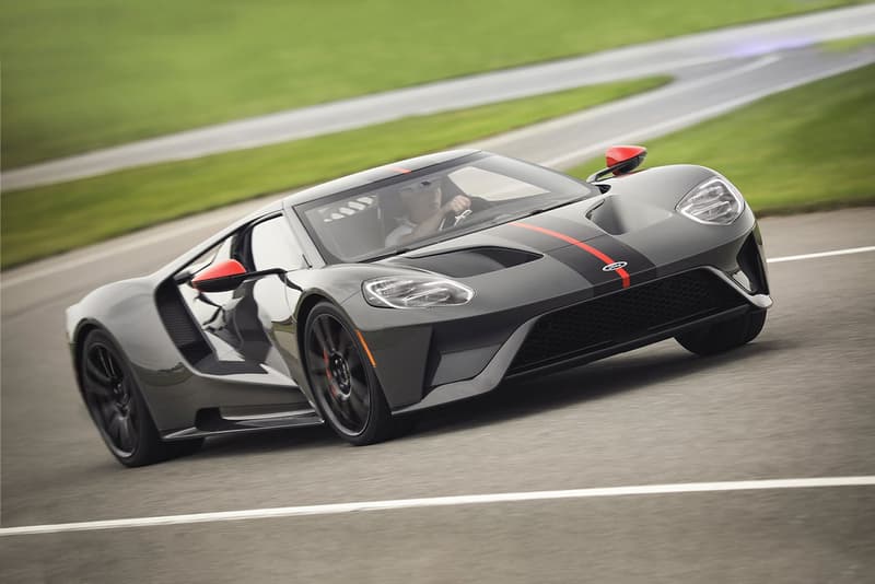 2019 Ford GT Carbon Series Unveil Black Grey orange horsepower car automotive price race-ready