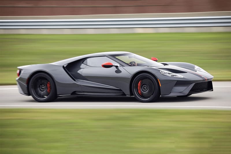 2019 Ford GT Carbon Series Unveil Black Grey orange horsepower car automotive price race-ready