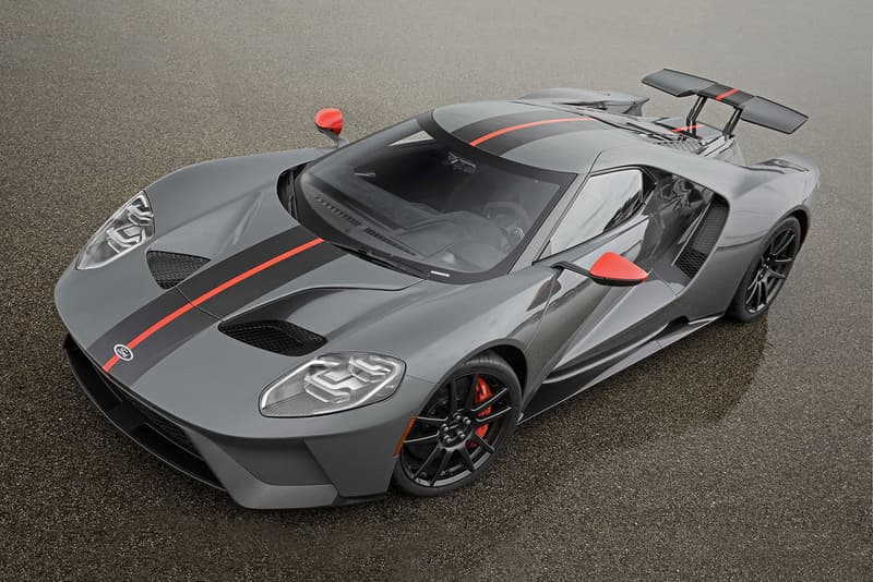 2019 Ford GT Carbon Series Unveil Black Grey orange horsepower car automotive price race-ready