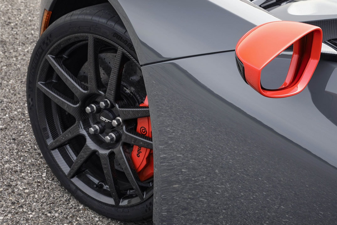 2019 Ford GT Carbon Series Unveil Black Grey orange horsepower car automotive price race-ready