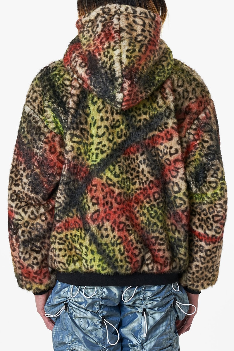 99%IS Faux Fur Handmade Graffiti Jackets