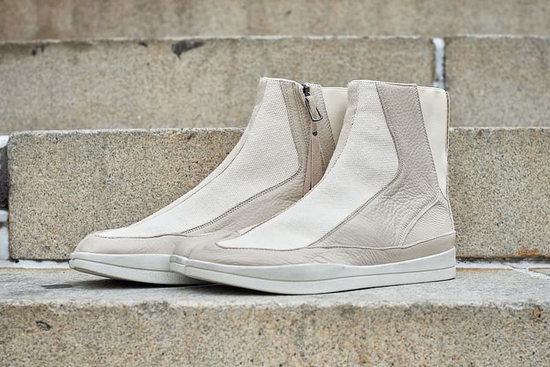Abasi Rosborough Fall Winter 2018 Tabi Boot Sneaker Release black cream white suede gum sole new york