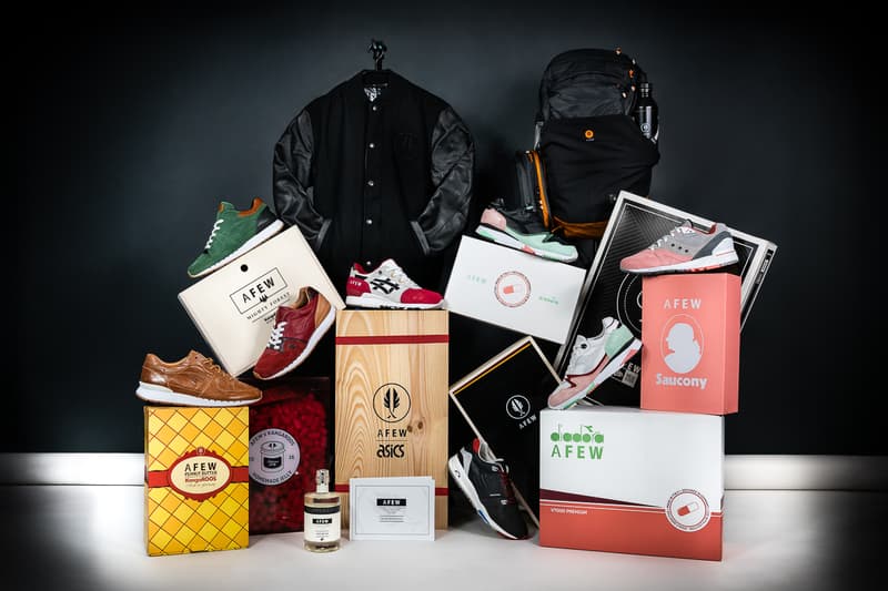 afew german germany store retailer boutique ten 10 year anniversary asics sneakers shoe sneaker shoes Diadora KangaROOS Saucony Heimplanet