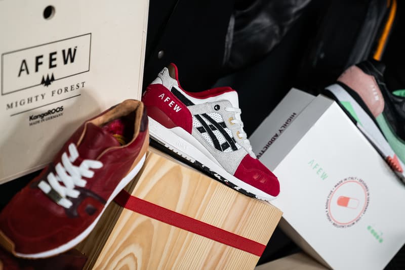 afew german germany store retailer boutique ten 10 year anniversary asics sneakers shoe sneaker shoes Diadora KangaROOS Saucony Heimplanet