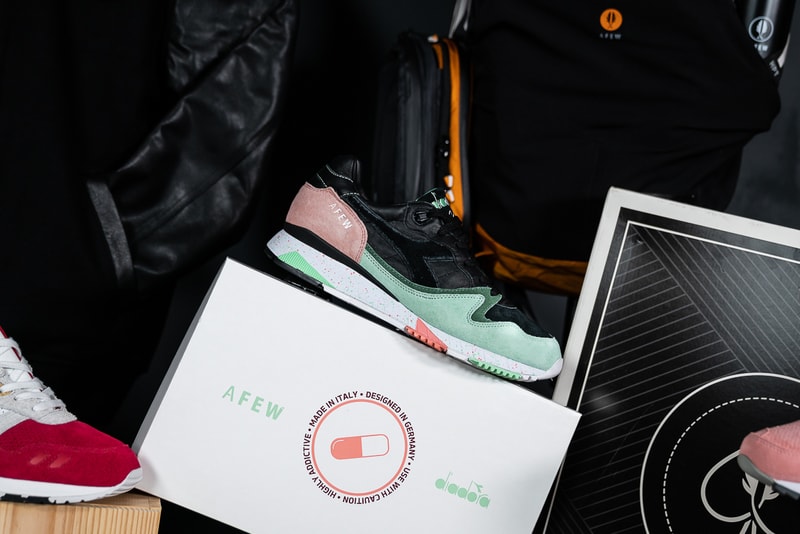 afew german germany store retailer boutique ten 10 year anniversary asics sneakers shoe sneaker shoes Diadora KangaROOS Saucony Heimplanet