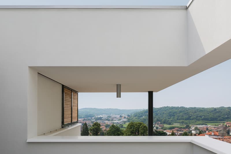 House NM Studio Ecoarch varese italy home hillside architecture design