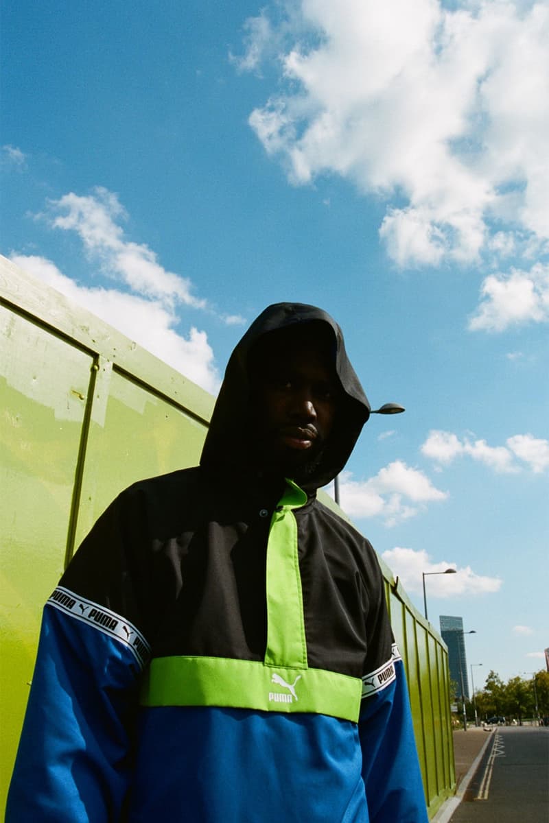 PUMA x Ghetts CELL Endura Campaign Lookbook Grime Rapper 2018 90s Revival