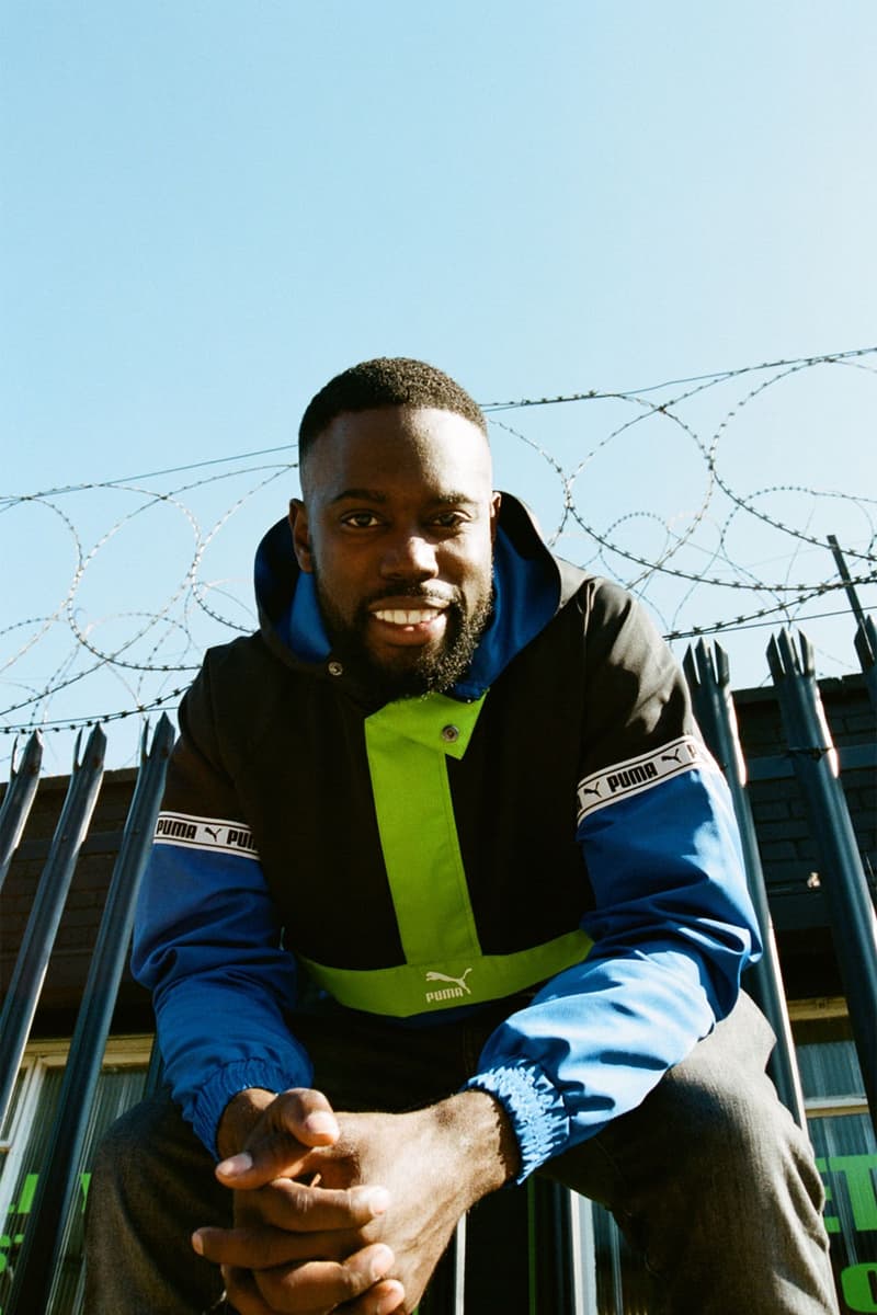 PUMA x Ghetts CELL Endura Campaign Lookbook Grime Rapper 2018 90s Revival