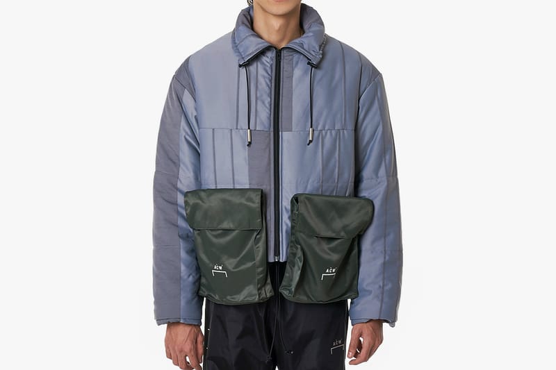 A-COLD-WALL* zip-pocket padded jacket - Orange