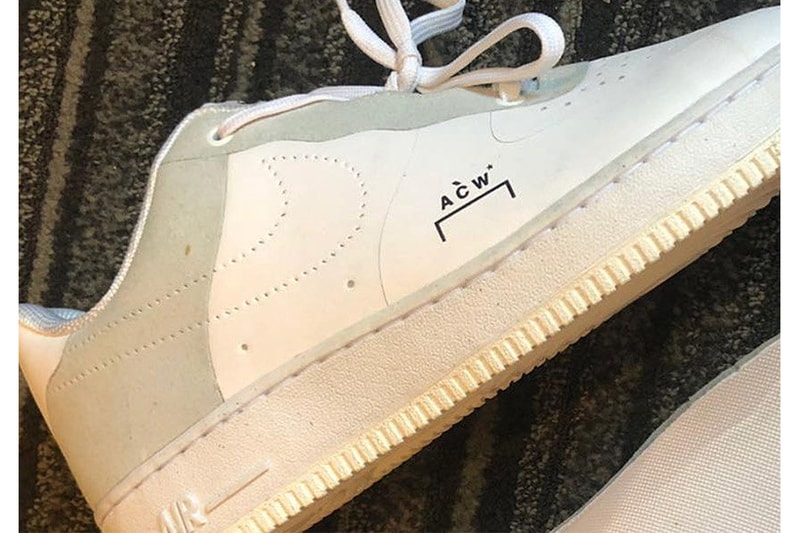 A-COLD-WALL* x Nike Air Force 1 Low First Look 