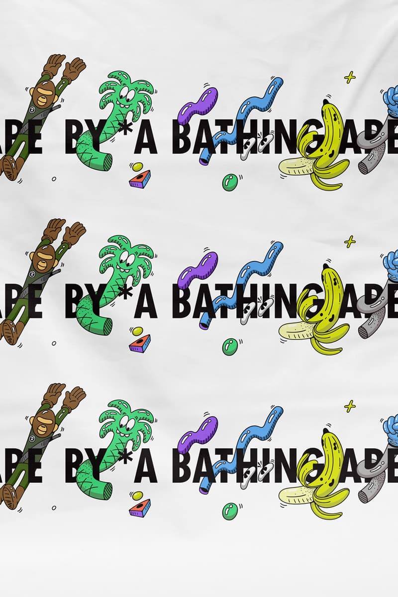 aape by a bathing ape steven harrington vinyl figure collectible sculpture apparel clothing tee t shirt fashion style streetwear collaboration