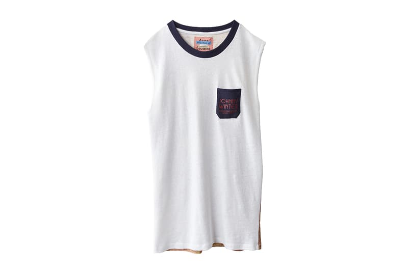 Acne Studios Johnny Winter Capsule Collection Clothing Fashion Cop Purchase Buy Jonny Johansson Charity Archive One-Off Musician Foundation for the Arts Sweden Stockholm Blues