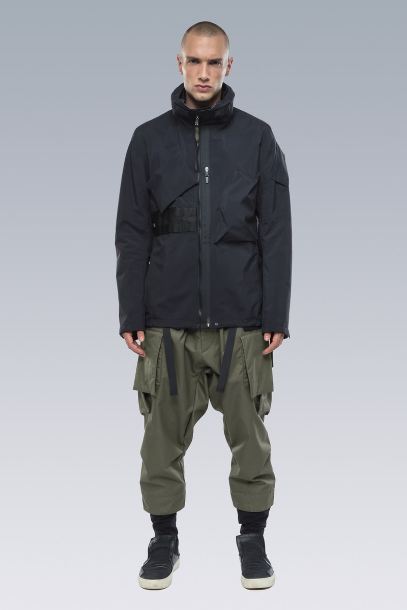 ACRONYM Fall Winter 2019 Lookbook Collection Errolson Hugh Jackets Pants Bags Gt J Gore Tex
