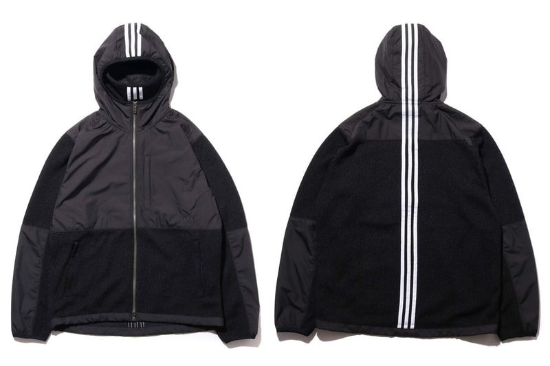 adidas Athletics atmos Fall Winter 2018 fw18 jackets pants black outerwear