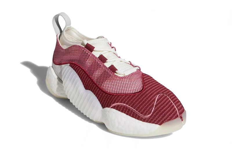 adidas crazy byw lvl 2 trace maroon running white clear orange 2018 footwear 