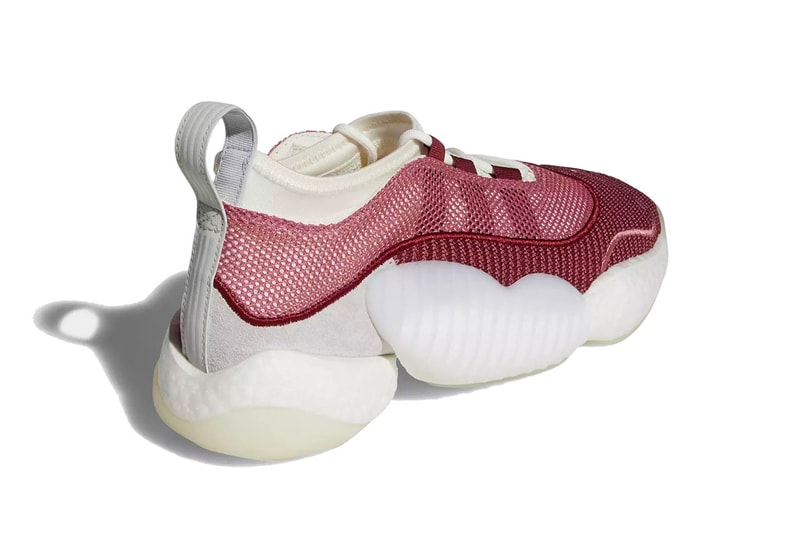 adidas crazy byw lvl 2 trace maroon running white clear orange 2018 footwear 