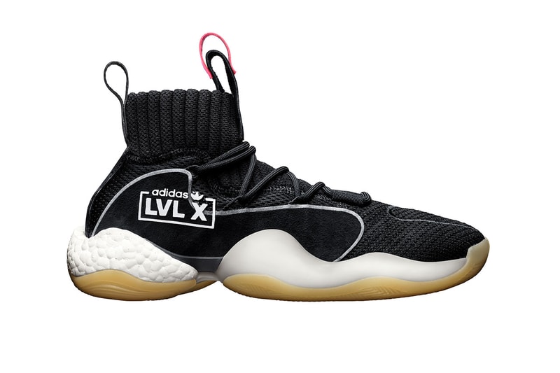 adidas crazy byw x black white gum 2018 november footwear