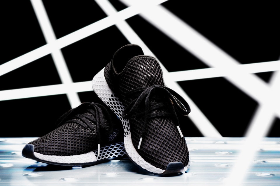 adidas kicks lab core black running white deerupt runner fall winter 2018 october new sneakers