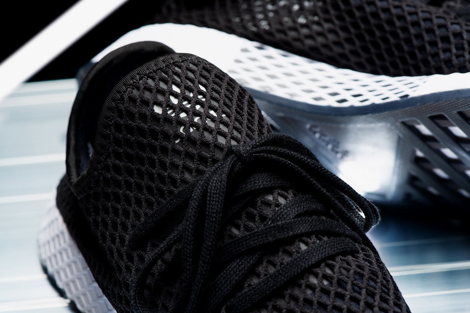 adidas kicks lab core black running white deerupt runner fall winter 2018 october new sneakers