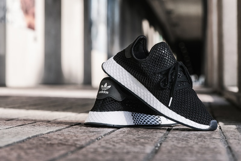 adidas kicks lab core black running white deerupt runner fall winter 2018 october new sneakers
