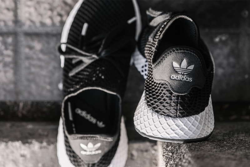 adidas kicks lab core black running white deerupt runner fall winter 2018 october new sneakers
