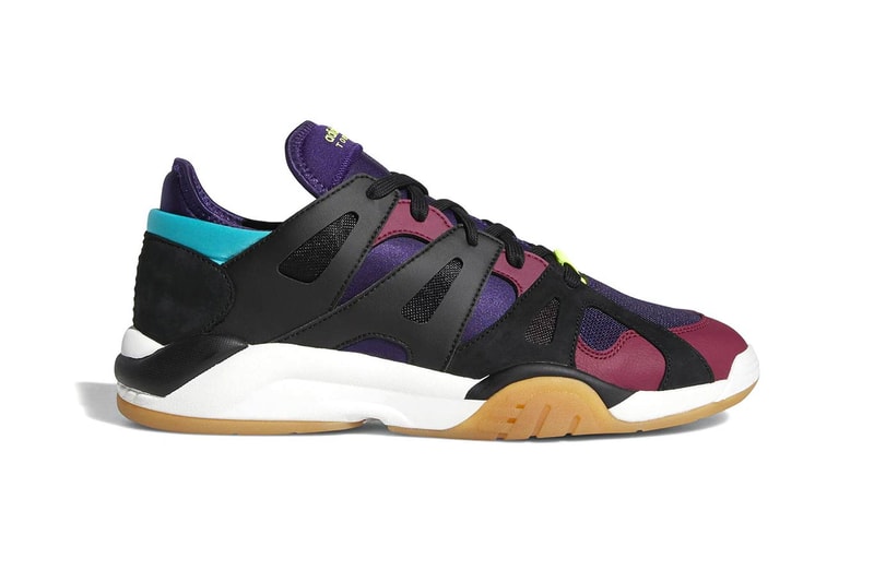 adidas Torsion Dimension Low Dark Plum black blue purple white gum release info sneakers