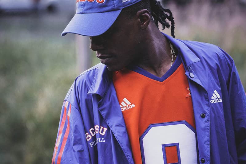 adidas Football 20th Anniversary adam sandler The Waterboy 2018 SCLSU Capsule Collection Collab Collaboration Cop Purchase Buy drop release date info bobby boucher South Central Louisiana State University october 18 19 2018 bobby boucher water bottle jersey coaches varsity jacket hat cap riddell helmet