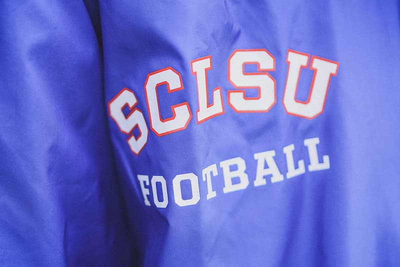 adidas Football 20th Anniversary adam sandler The Waterboy 2018 SCLSU Capsule Collection Collab Collaboration Cop Purchase Buy drop release date info bobby boucher South Central Louisiana State University october 18 19 2018 bobby boucher water bottle jersey coaches varsity jacket hat cap riddell helmet