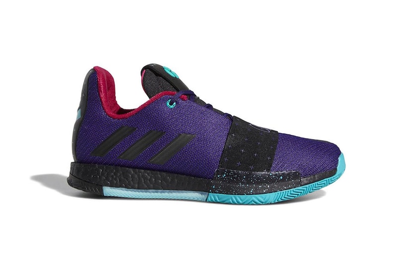 adidas harden vol 3 drew league college purple black hi res aqua