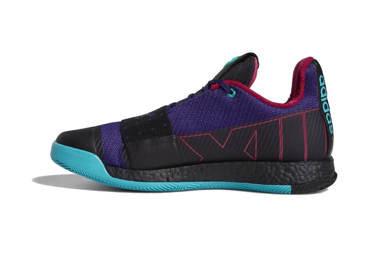 adidas harden vol 3 drew league college purple black hi res aqua