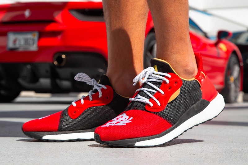 Pharrell x adidas Solar Hu Glide Chinese New Year