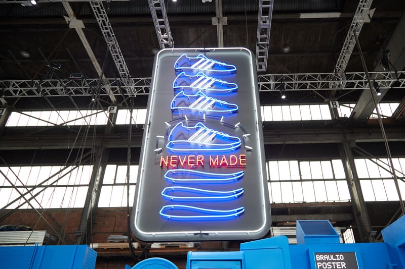 adidas Originals "Never Made" HYPEFEST Activation sneakers brooklyn shoes retro