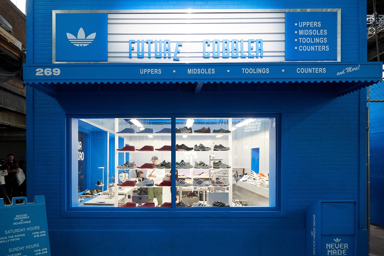 adidas Originals "Never Made" HYPEFEST Activation  sneakers brooklyn shoes retro 