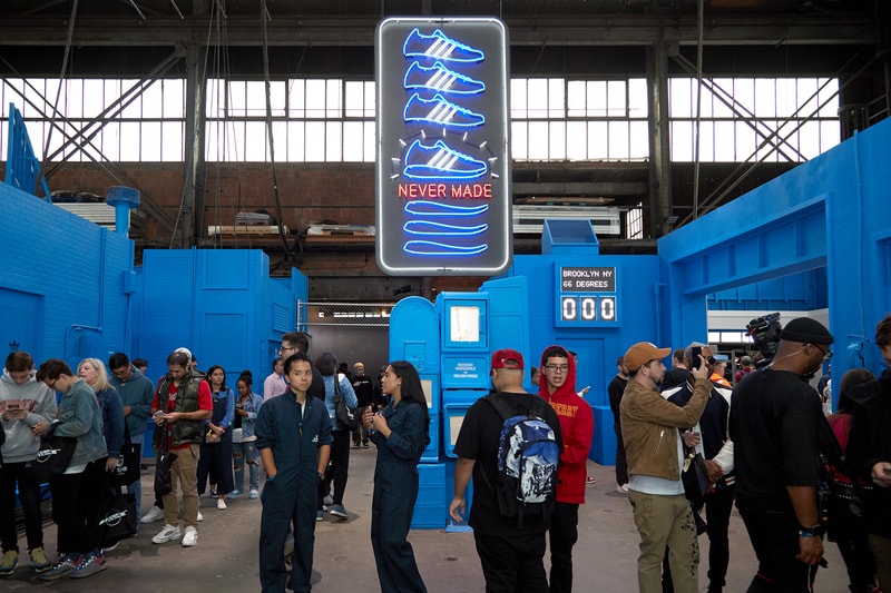 adidas Originals "Never Made" HYPEFEST Activation  sneakers brooklyn shoes retro 