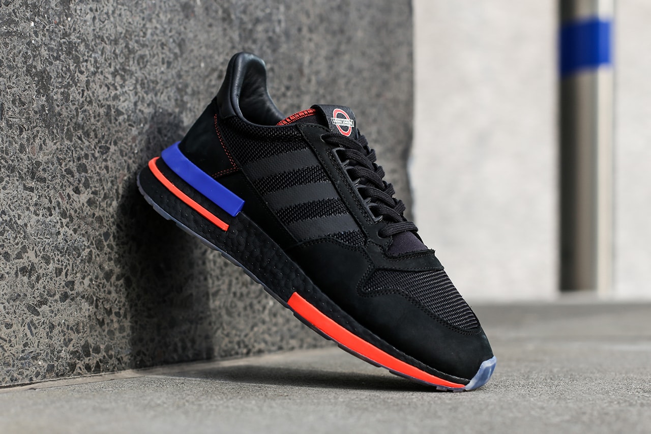 adidas Originals x TfL Collaboration Closer Look Details Transport For London Collab Collection Temper Run Continental 80 ZX500 RM Oyster Wallet Shoes Trainers Kicks Sneakers Cop Purchase Buy