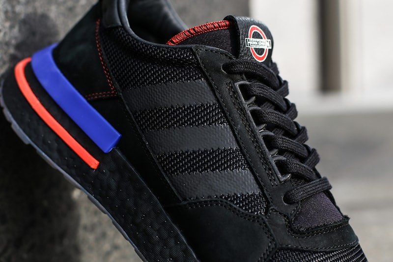 adidas Originals x TfL Collaboration Closer Look Details Transport For London Collab Collection Temper Run Continental 80 ZX500 RM Oyster Wallet Shoes Trainers Kicks Sneakers Cop Purchase Buy