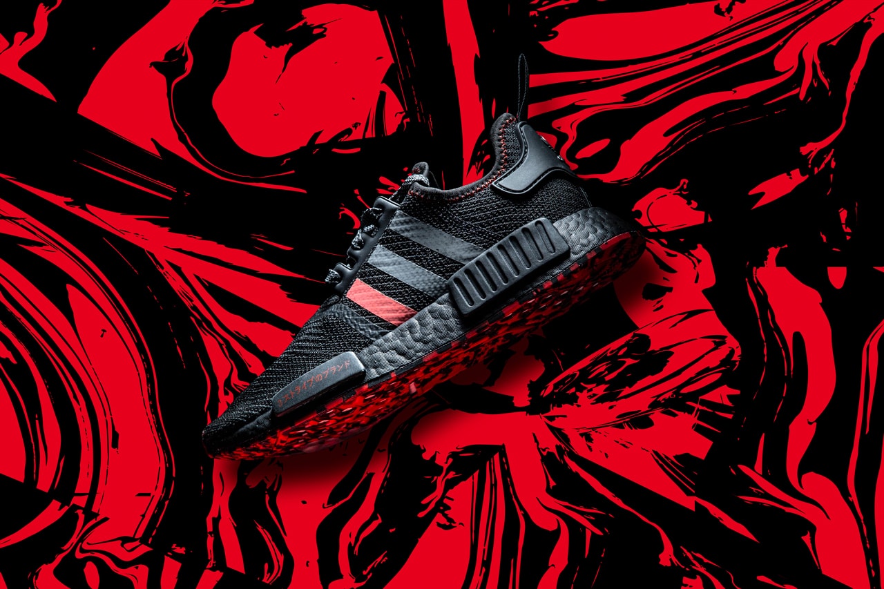 adidas Shoe Palace NMD R1 25th Anniversary black red sneaker 