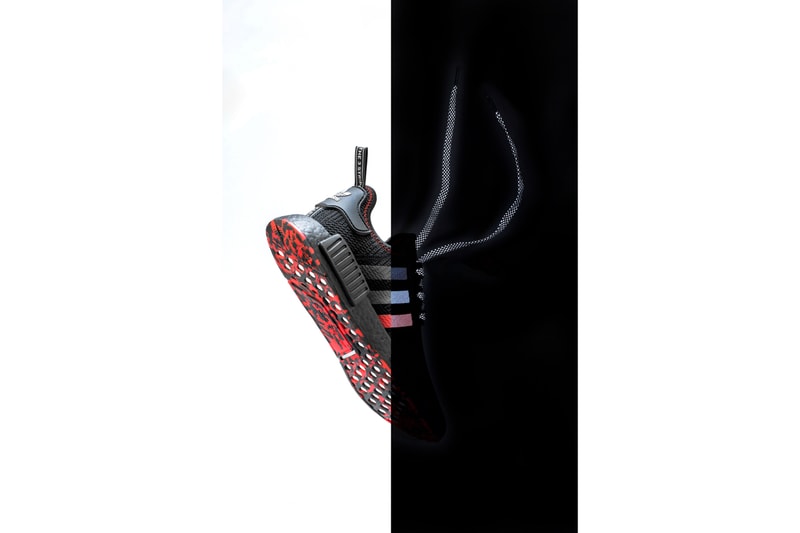adidas Shoe Palace NMD R1 25th Anniversary black red sneaker 