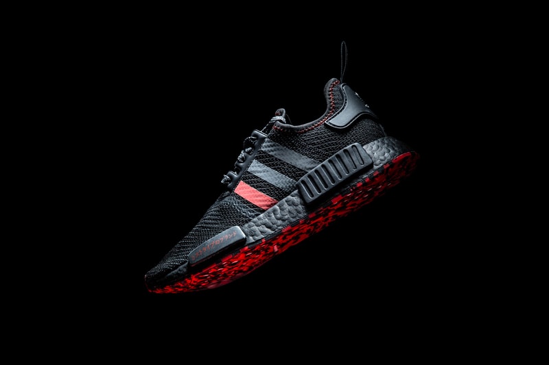 adidas Shoe Palace NMD R1 25th Anniversary black red sneaker 