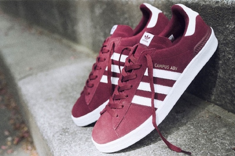 adidas Campus ADV Collegiate Burgundy skateboarding blondey mccoy buy release date price pricing october 6 2018 fall winter red white