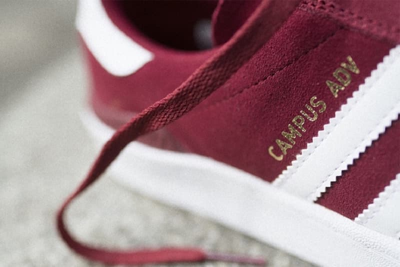 adidas Campus ADV "Collegiate Burgundy" | Hypebeast adidas Campus ADV "Collegiate Burgundy" | Hypebeast