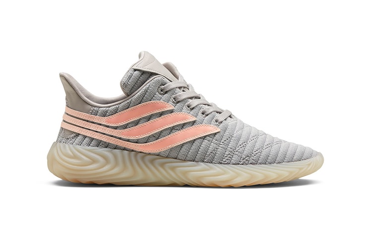 adidas Treats the Sobakov to a Light Grey/Pink Makeover