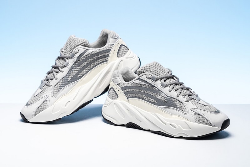 adidas yeezy boost 700 v2 static white grey gray 2018 2018 december january details buy where release date price sneaker new kanye west sneakers shoes