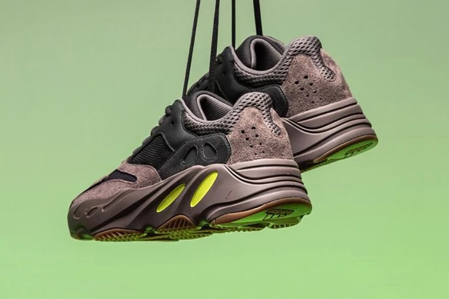 adidas YEEZY BOOST 700 Wave Runner Mauve First Look Kanye West Brown Black Neon