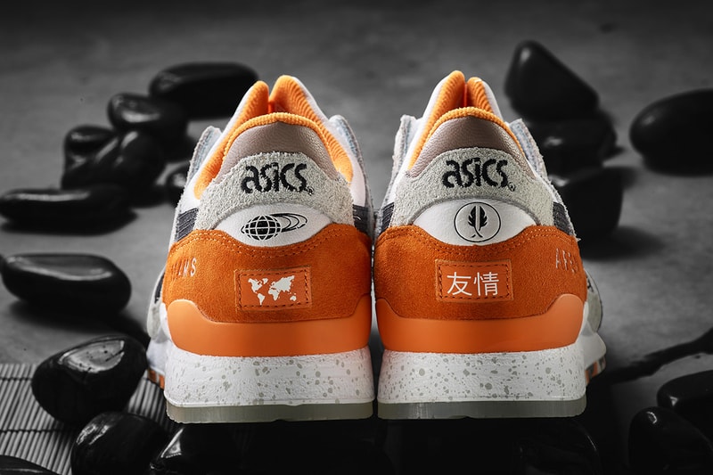 Afew x BEAMS x Asics Tiger Gel Lyte III "Orange Koi" Collection Sneakers Shoes Trainers Kicks First Closer Look Cop Purchase Buy