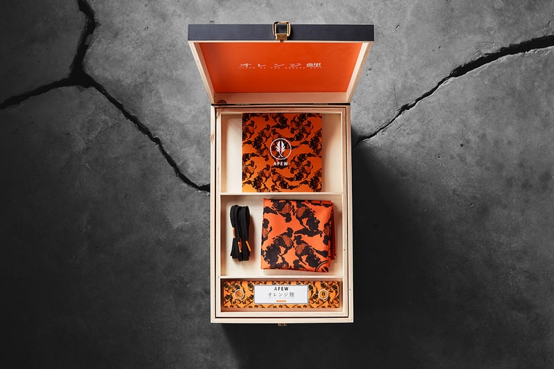 Afew x BEAMS x Asics Tiger Gel Lyte III "Orange Koi" Collection Sneakers Shoes Trainers Kicks First Closer Look Cop Purchase Buy