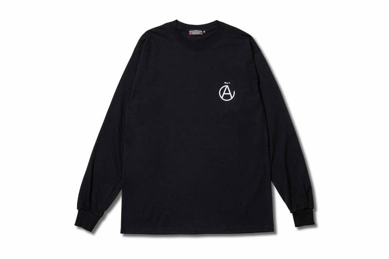 AFFA CAREERING UNDERCOVER Capsule Release Anarchy Forever Forever Anarchy Black White T shirt long sleeve Jun Takahashi Hiroshi Fujiwara Under C